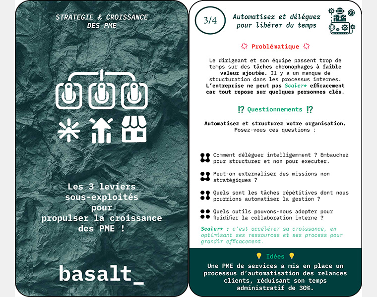 Automatisez et déléguez pour libérer du temps