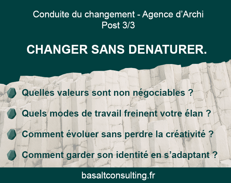Conduite du changement en agence d’Architecture 