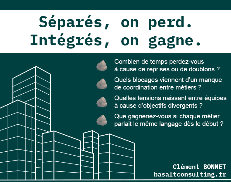 Séparés, on perd. Intégrés, on gagne.