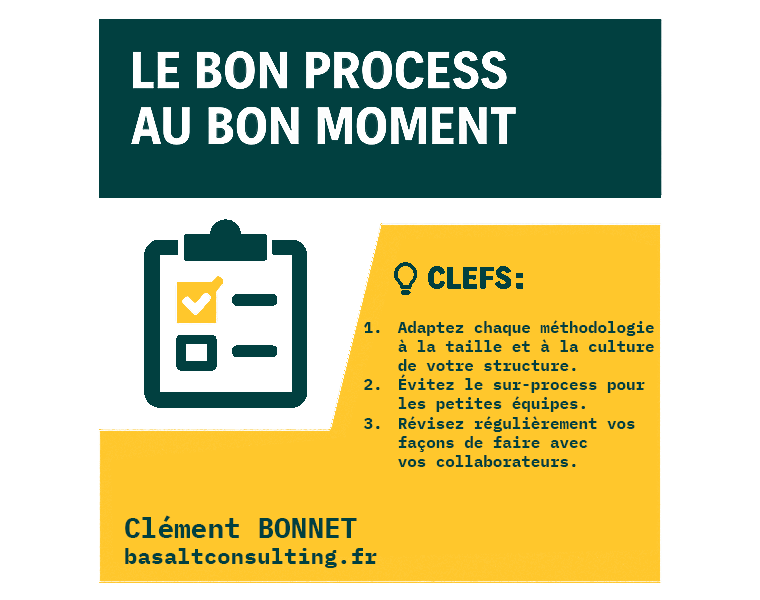 Le bon process au bon moment