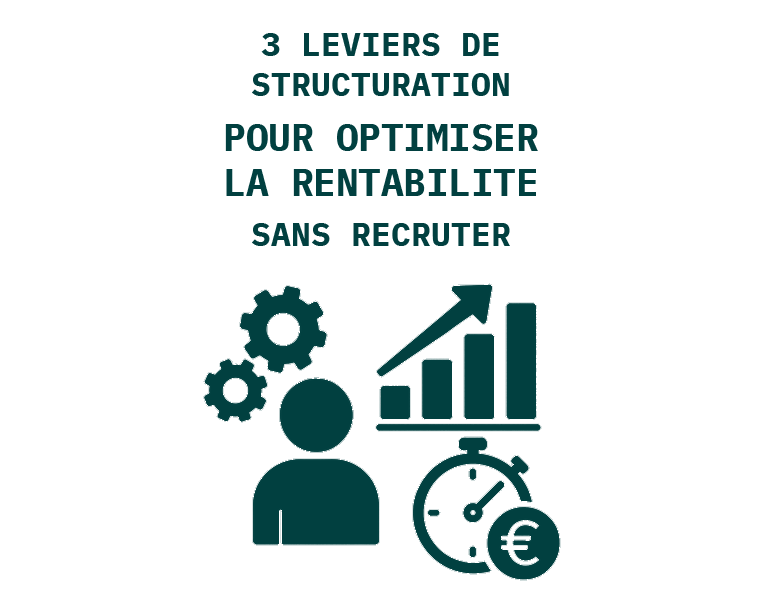 3 leviers de structuration pour optimiser la rentabilité sans recruter